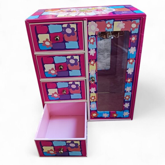 🌸 Y2K Groovy Flower Power Vanity Jewelry Box 💖 Bratz Aesthetic - Picture 11 of 11